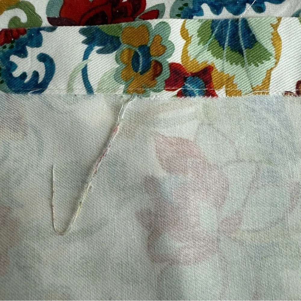 Williams Sonoma Butterfly Floral Multicolor Napkins, Set of 4